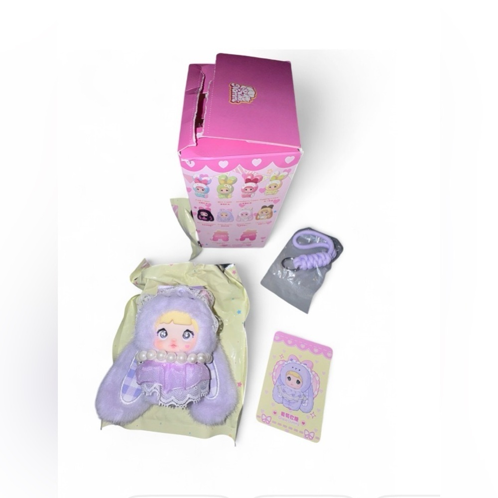 Nommi Baby Sweetheart Bunny – Grape Gummy (Opened, Unused) 🍇🐰